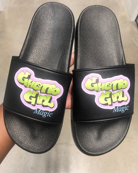 Ghetto Girl Magic Slides