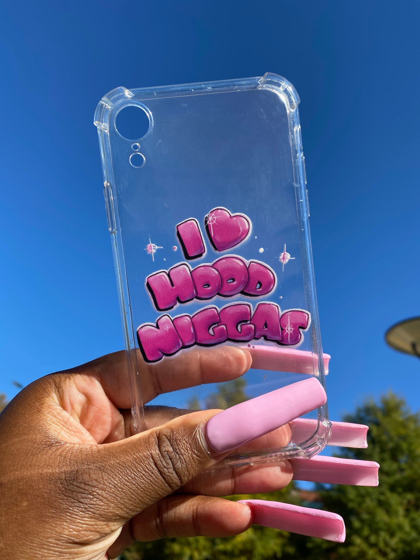 I 💗 Hood Niggas Phone Case
